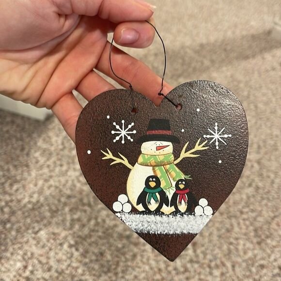 Rustic Snowman Ornament Bundle - Picture 3 of 3